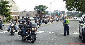 VIDEO: Motorcycle Funeral Procession in Lakewood