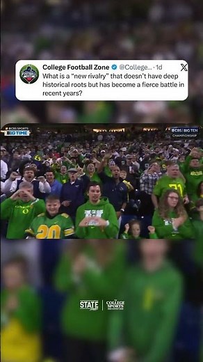 In recent years Penn State vs Oregon has become the newest rivalry comparable to Ohio State’s ‼️