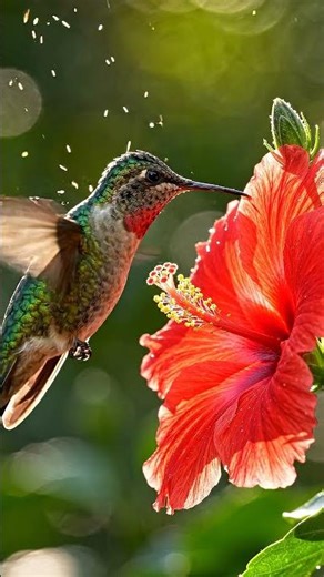 The Secret Life of a Hummingbird: Nature’s Tiny Miracle (4K) 🌸✨