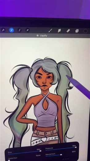 Color Picker Challenge! #art #cute #kawaii #digitalart #shorts