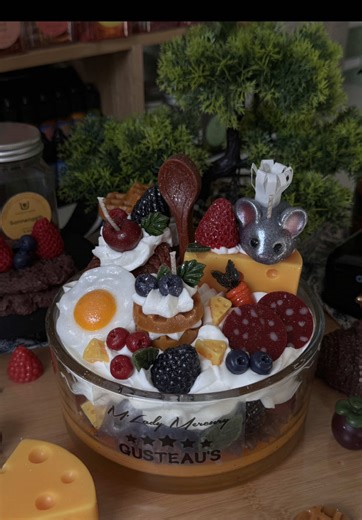 Artistic Themed Candles with Short Wicks