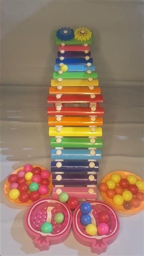 MAGICAL Xylophone Sounds With Marble Balls 🎶