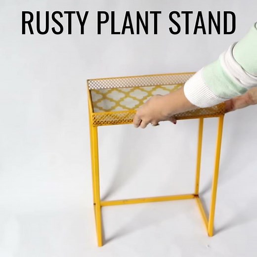 How to Paint a Rusted Plant Stand | Rust-Oleum