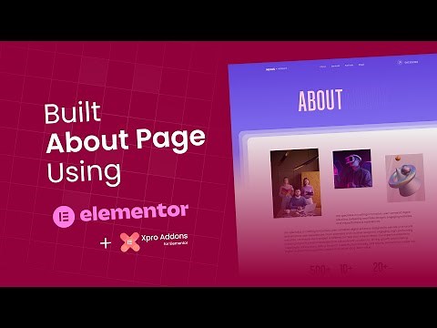 Design a Perfect About Us Page in Elementor [2026]