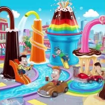 Soda Fountain City 🥤🏙️ | Crazy Eating & Drinking Cartoon Comedy