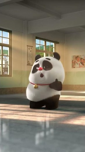 【Bamboo Panda❤】Bamboo's SOLO time | Chinese Short Animation | 熊猫班卜 #panda #dance #animation