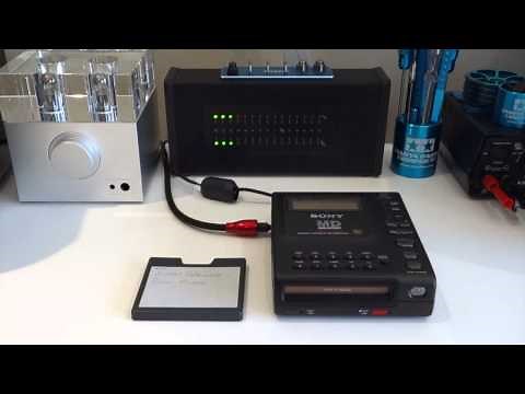 Sony MZ-1 Minidisc Recorder Playback Test (Jun 2015)