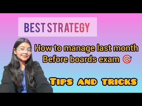 🎯How to prepare for 12th#Boards in last month#success #exam #12th #study #motivation #12th