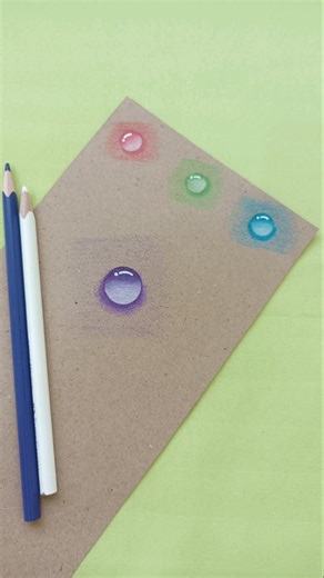 Easiest Realistic drawing using coloured pencils tutorial !! | #art #shorts #realisticdrawing