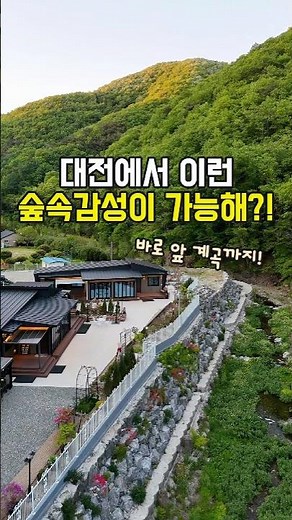 Daejeon Jangtaesan Forest Vibe Crazy Private Pension Little House in the Woods #DaejeonPension #J...