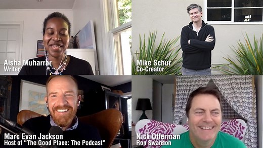 Yeah, we'd say Pawnee, Indiana can be a Good Place. Join host Marc Evan Jackson for a special Parks and Recreation roundtable! Listen & subscribe anywhere you get your podcasts! https://bit.ly/PRspecialpod | The Good Place