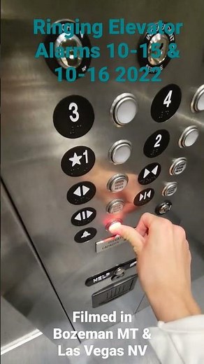 Ringing Elevator Alarms 10-15 & 10-16 2022