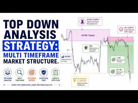 Top Down Analysis Strategy: Multi Timeframe Market Structure