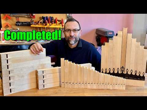 3' Principal Pipes completed! - Renaissance Positive Pipe Organ Building