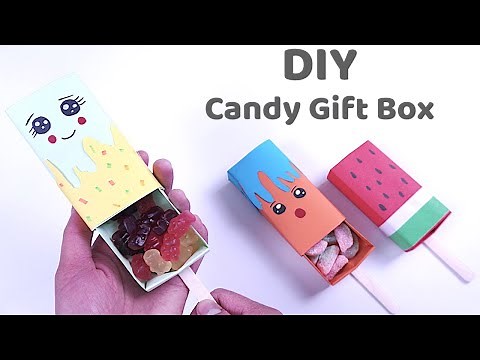 How To Make Paper Candy Gift Box | Easy Origami Candy Box| DIY Paper Art & Craft Ideas