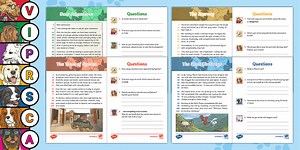 LKS2 60-Second Reads: Adventure Stories Activity Pack