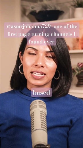 ASMR Johanna was one of the first page turning channels I found #asmrpodcast #asmr #asmrpageturning