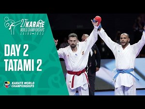Karate World Championships | Friday - Tatami 2 | All the action from Cairo LIVE!