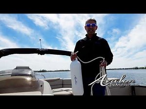 11) How to Use Fenders to Protect the Rub Rail While Docking | 2017 Avalon Luxury Pontoons