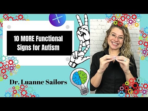 10 MORE Functional Signs for Autism + Non Verbal + Sign Language Basics + Baby Sign + Communication