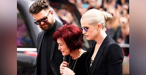 Sharon Osbourne Breaks Down In Tears As Ozzy's Funeral Procession Travels Through Birmingham