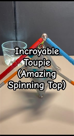 ⚡️🧲 INCROYABLE Toupie Magnétique ! 🌀⚡️(Magnetic Top WITHOUT CONTACT !)