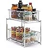 [Hot Item] 2-Tier Under Sink Cabinet Organizer with Sliding Storage Drawer