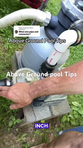 Above ground pool tips