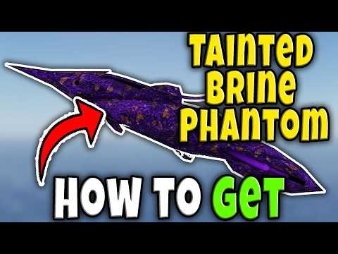 How to GET TAINTED BRINE PHANTOM FAST in FISCH FULL GUIDE BEST LOCATION BAIT ROD Roblox