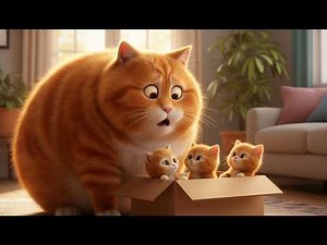 Try Not To Laugh: Funny Fat Cat Compilation | Best 3D Cat Animation Ever