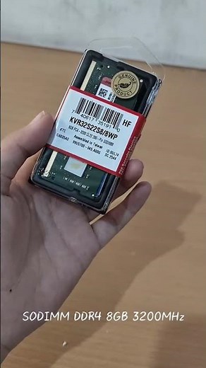 KINGSTON SODIMM DDR4 8GB 3200#KingstonRAM#KingstonMemory#RAMKingston