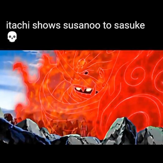 ITachi Shows Susanoo to Sasuke | Naruto Anime Reels