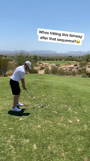 The Classic Chunk on a Practice Swing - Who Can Relate?