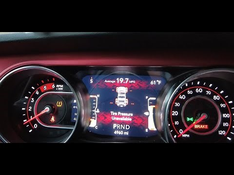 2021 Jeep Wrangler TPMS not working