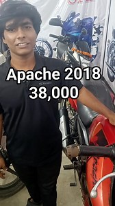 Apache 2018 38,000 #oldbike #OldBikeSale #apache #bikelover #bikelife #bikeride #patna | Swarojgar Bharat
