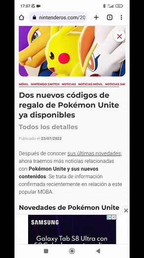 comparte estos códigos para obtener regalos #pokemon #pokemonunite #viral #parati #foryou #fypシ