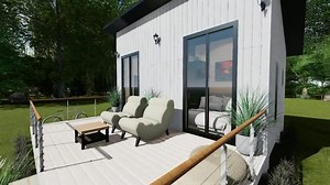 Tiny Cabin House Plan (14x20): Modern Cottage DIY Plans (digital Download) - Etsy