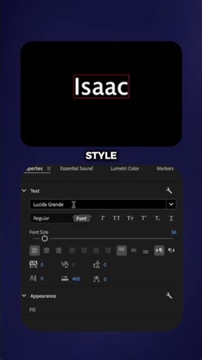 Premiere Pro Type Tool #premierepro #videoediting #tutorial