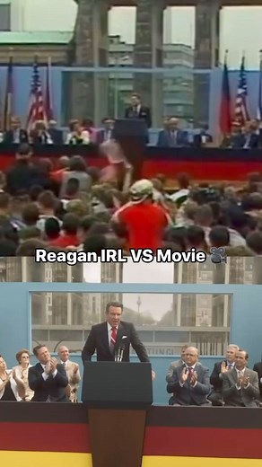 4.3K views · 63 reactions | One of Ronald Reagan’s most well known speeches, side by side with Dennis Quaid’s performance in the REAGAN Movie, in theaters August 30th. | Reagan Movie | Facebook