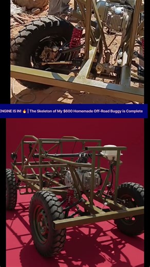DIY Off-Road Buggy Chassis Design | Custom Fabrication and Suspension