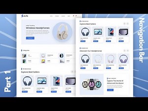 Ecommerce Electronics Product Page HTML, CSS & JS || Step-By-Step Tutorial – Part 1