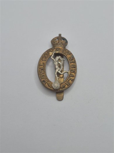 Cap Badge - Royal Corps of Signals, World War II - Etsy UK