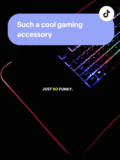 Even cooler up close. Not just for gamers... mice work better when they have a proper surface to slip on. This 800 x 300 x 4 mm RGB MOUSE MAT from @PROSMART is unreal! #mousemat #mousepad #rgbmousepad #rgblight #gamingaccessory @The Collective Agency TTS IRE