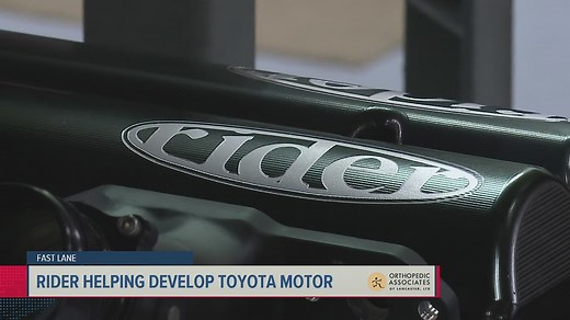 Rider Racing Engines helping develop Toyota Motor | Fast Lane