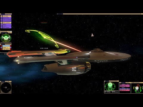 Dawson Class vs Romulan Birds of Prey | KM | Star Trek Bridge Commander