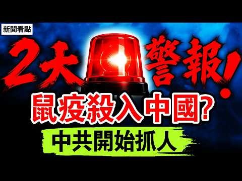 中共突然拉警報，鼠疫可能入境？大數據找人繳社保，不可能三角騙局；行政養老支出翻倍，誰填這個坑？【新聞看點 李沐陽10.12】#新聞看點 #李沐陽