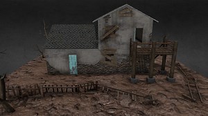 Abandoned house - Download Free 3D model by Linker_34