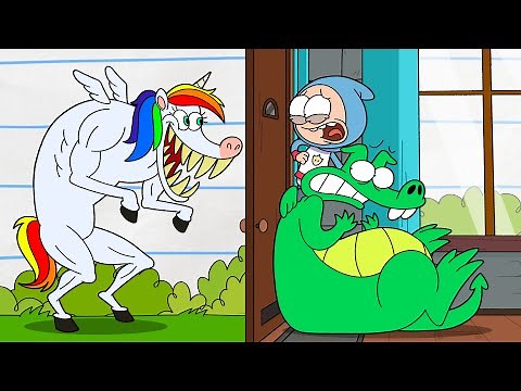 WEREWOLF UNICORN! | (NEW) Boy & Dragon | Cartoons For Kids | WildBrain Toons