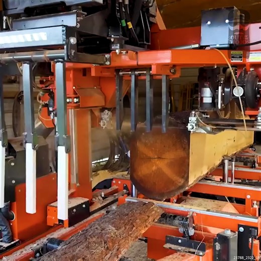 Turning a HUGE Cherry Log Into Lumber | Out of the Woods Forestry