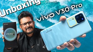 9.5K views · 221 reactions | vivo V30 Pro Unboxing in ಕನ್ನಡ⚡FHD+ AMOLED 120Hz, Dimensity 8200 5G, 50MP Triple Camera, 5000mAh+80W | TECH in Kannada | Facebook